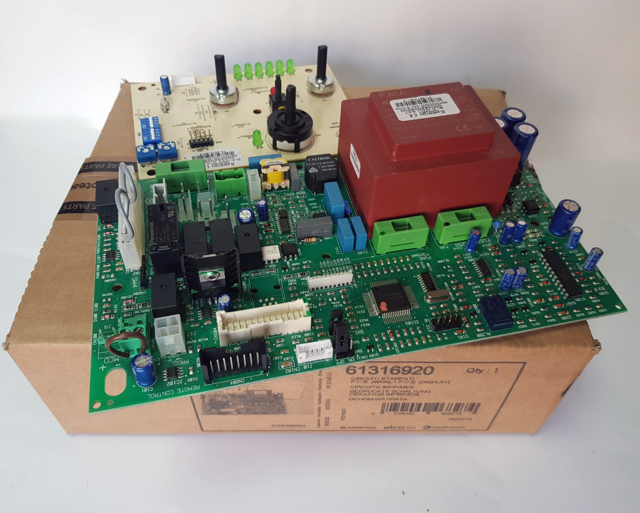 Плата управління на газовий котел Ariston Genia Maxi/B60-RIO-DEA, 61316920