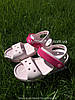 Сандалі Crocs Crocband Sandal Kids 26 р 15.0-15.7 см Дитячі Світло рожеві 12856-485-C9 Barely Pink, фото 5