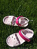 Сандалі Crocs Crocband Sandal Kids 26 р 15.0-15.7 см Дитячі Світло рожеві 12856-485-C9 Barely Pink, фото 4