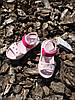 Сандалі Crocs Crocband Sandal Kids 26 р 15.0-15.7 см Дитячі Світло рожеві 12856-485-C9 Barely Pink, фото 8