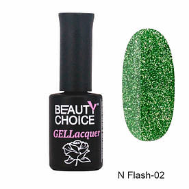 Неоновий світловідбиваючий гель-лак Beauty Choice N Flash-02, 10мл