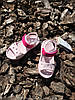 Сандалі Crocs Crocband Sandal Kids 25 р 14.1-14.9 см Дитячі Світло рожеві 12856-485-C8 Barely Pink, фото 7