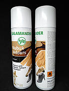 Фарба-відновник SALAMANDER Саламандра для замші, нубуку, велюру 250 мл Чорний, фото 6