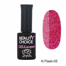 Неоновий світловідбиваючий гель-лак Beauty Choice N Flash-05, 10мл