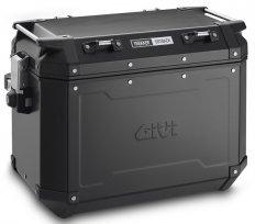 Кофр бічний Givi Trekker Outblack алюмінієвий чорний (лівий) 48 літрів