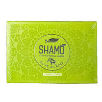 Оливковое натуральное алеппское мыло Shamo с ароматом жасмина, 100 гр.