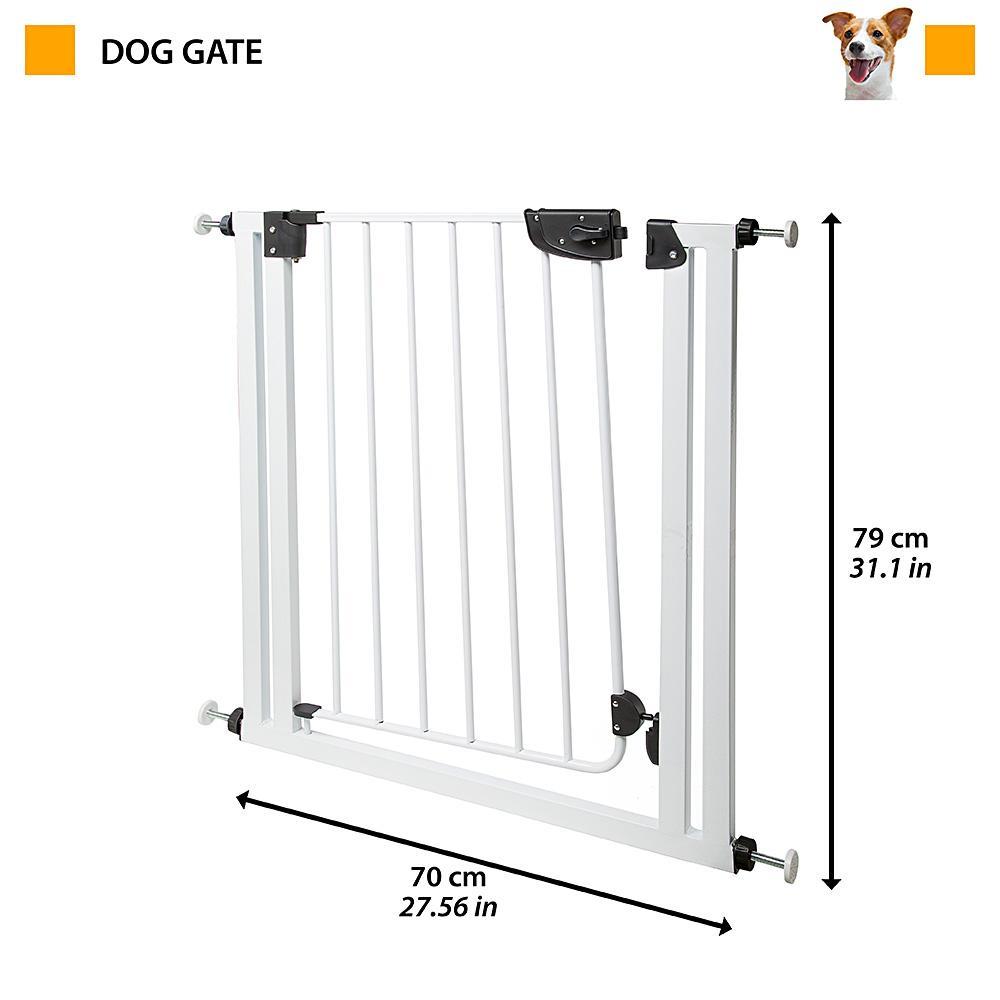 Перегородка DOG GATE для собаки комнатная 70 x h 79 cm