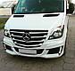 Передній бампер із решіткою Mercedes Sprinter 906 рестайлінг 2013-2017 г., фото 4