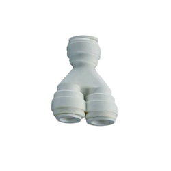 Фітинг трійник Y-подібний 1/4 трубка - 1/4 трубка - 1/4 трубка