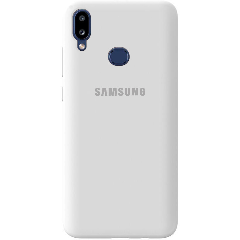 Чохол Silicone case для Samsung A10S (22) White білий, фото 1