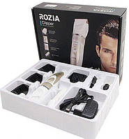 Машинка для стрижки волос и бороды с керамо лезвиями Rozia HQ-2201