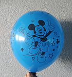 Латексна кулька з малюнком Міккі Маус асорті 12" 30см Китай, фото 3