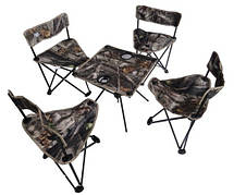 Розкладний стіл зі стільцями CZ5-5