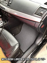 ЕВА коврики на Mitsubishi Lancer X 10, Evo X Sb '07-. 1