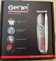 Аккумуляторная машинка для стрижки волос Gemei GM-6050