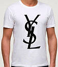 Кежуал футболка yves saint laurent, фото 3