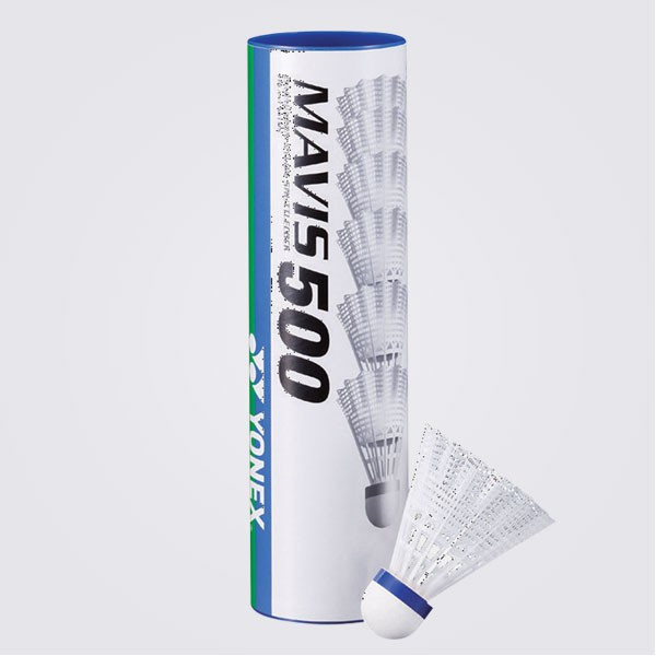 Волан для бадмінтону нейлоновий (1 шт) YONEX MAVIS 500 колір білий