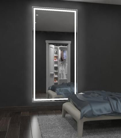 Дзеркало з LED-підсвіткою 170х80 настінне з LED-підсвіткою