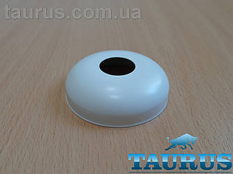 Білий сферичний декоративний фланець D65/висота 20 мм White, внутрішній розмір 1/2" (d20 мм) ThermoPulse