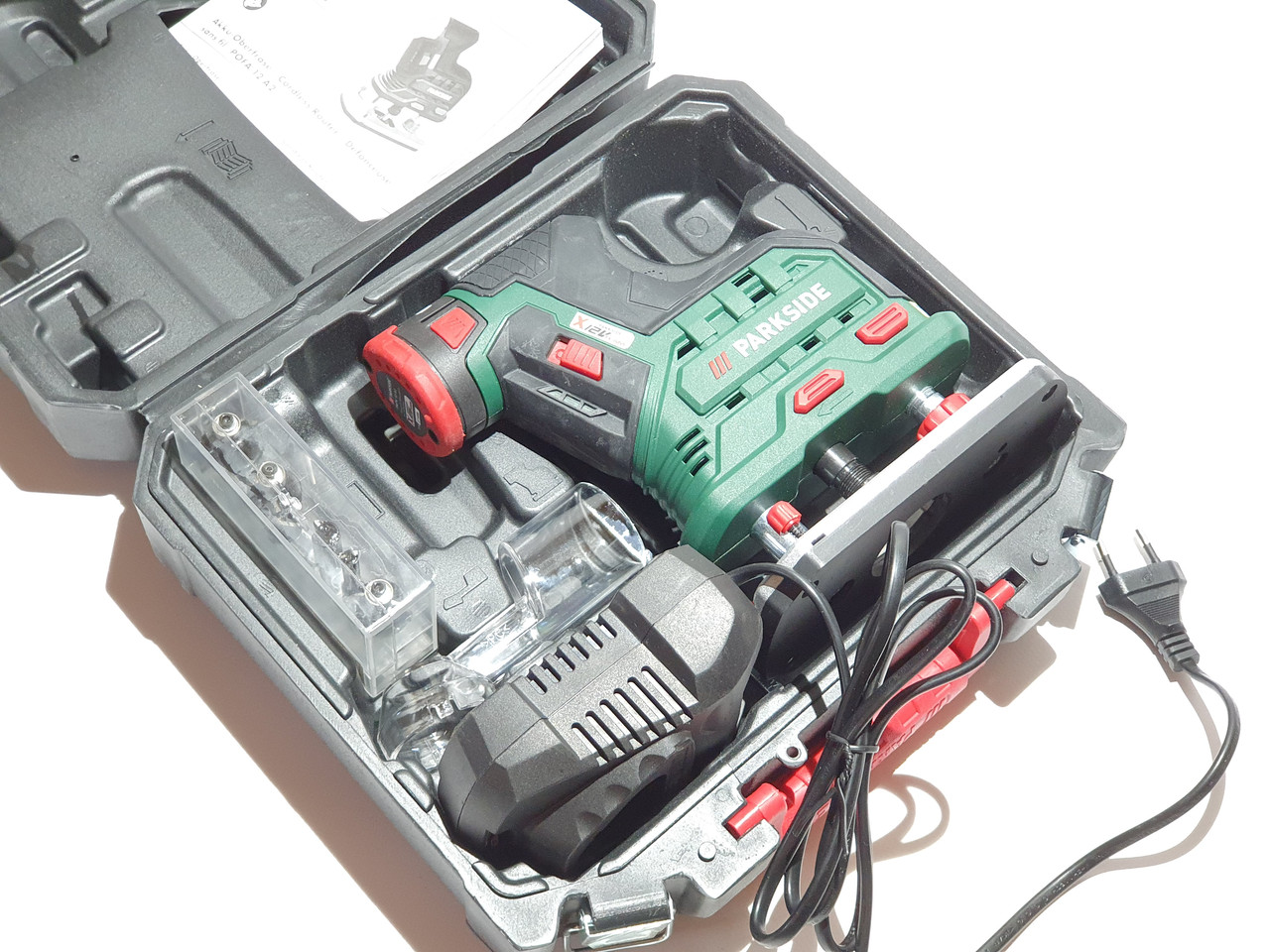 Parkside shop router 12v