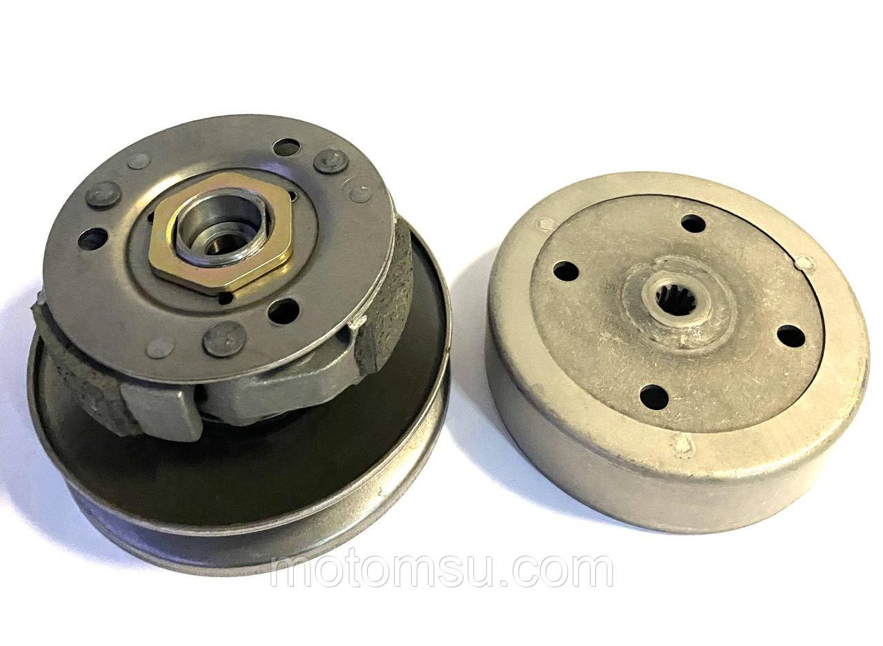 Зчеплення заднє в зборі на Сузукі Сепія на три колодки, AD -50 ,Китай., фото 1