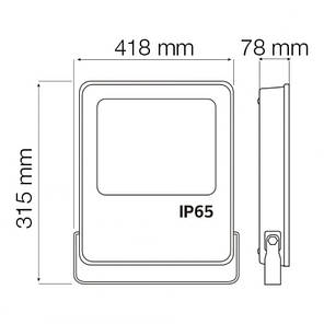 Прожектор світлодіодний LION-150 150W 6400K, фото 2