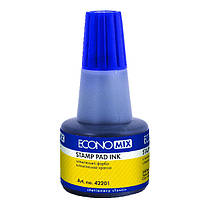 Фарба штемпельна 30 мл Economix Синя (E42201-02)
