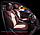 Накидки на сидіння CarFashion Модель: Samurai FRONT комплект два передніх сидіння, фото 7
