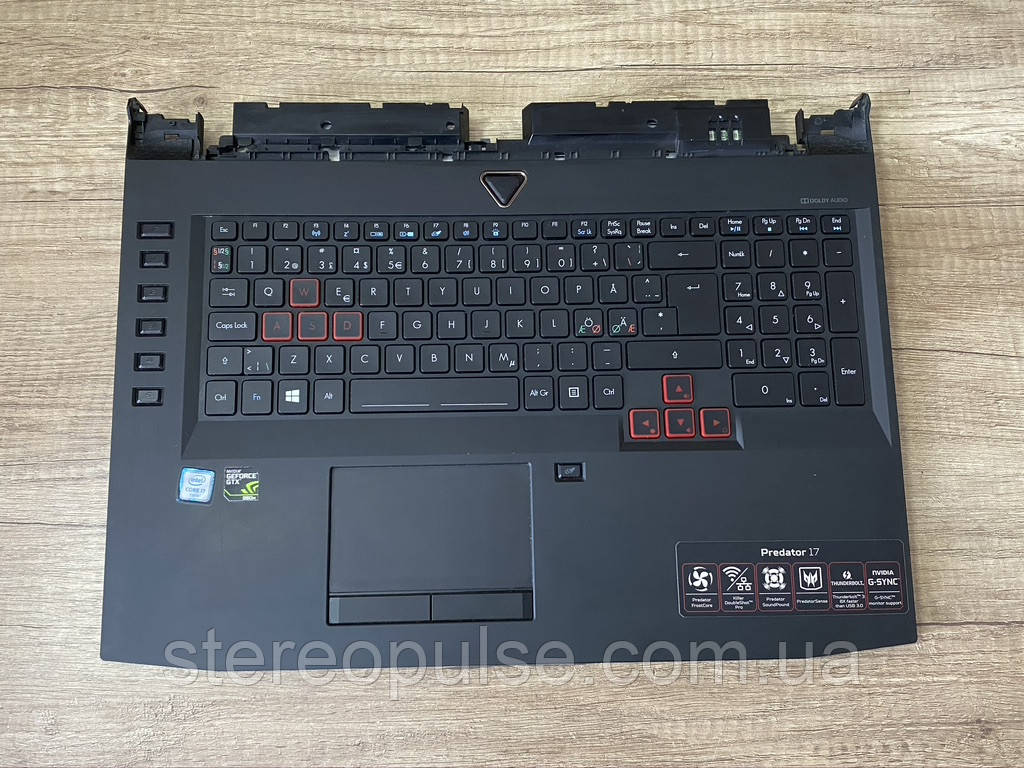 Топкейс для ноутбука Acer Predator 17 (N15P4) Original