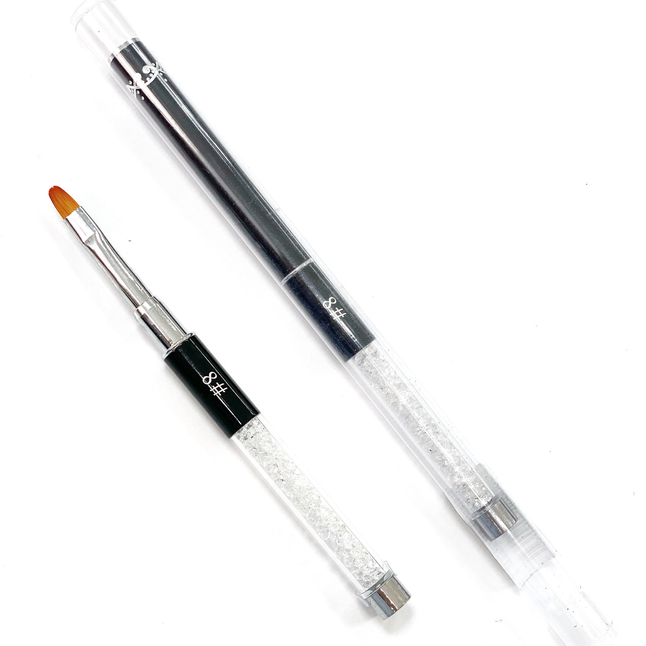 Пензель Cristal Для гелю овал No8, фото 1