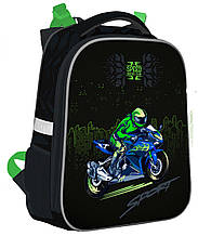 Ранець "Class" SchoolCase "Motobike", 2 відд., 39*28*21см, PL, 2116C, шт