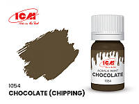Фарба акрилова ICM 1054 шоколадный Об'єм, 12 мл