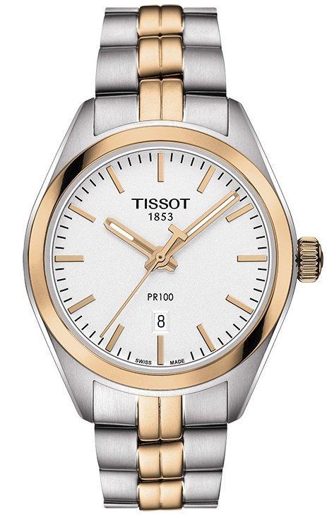 Жіночі Годинники Tissot T-CLASSIC T101.210.22.031.01 Quartz Bicolor 100m