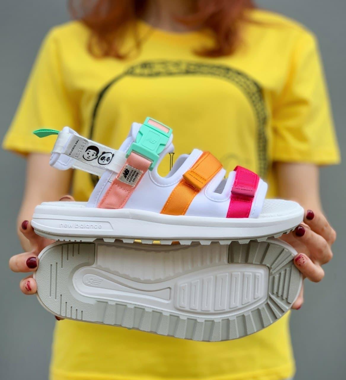 Женские сандалии Нью Баланс. Босоножки на лето Нью Беленс для девушек ...