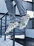 Чоловічі / жіночі кросівки Adidas Yeezy 450 Cloud White, сірі кросівки адідас ізі 450, фото 8