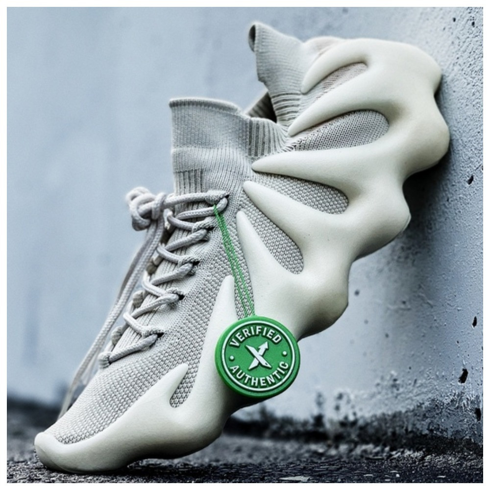 Чоловічі / жіночі кросівки Adidas Yeezy 450 Cloud White, сірі кросівки адідас ізі 450, фото 1