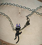 Кольє "Чорний кіт" від студії LadyStyle.Biz, фото 2