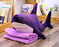 Фиолетовая акула 100см
