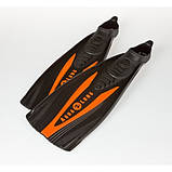 Ласти AquaLung Express з закритою п'ятою (чорно-помаранчеві), фото 3