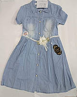 Сукня джинсова на дівчинку 8-10років арт.1210