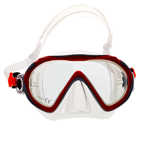 Дитяча маска VERUS Dive Junior для плавання (червона)