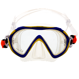 Дитяча маска VERUS Dive Junior для плавання (жовта)