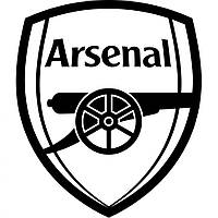 Вінілова наклейка на автомобіль - Футбольний клуб Арсенал | FC Arsenal
