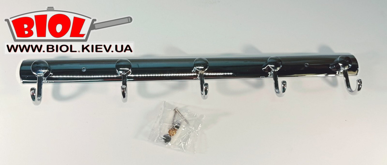 Гачок 5 шт. на хустці, 450 мм Besser, фото 1