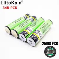 Аккумулятор 18650 Liitokala 3400 mAh с защитой