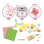 Набір для створення аксесуарів кільця Djeco Artistic Plastic DJ09499, фото 3