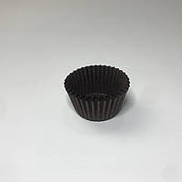 Паперова форма для цукерок, 30*24 мм, коричнева (60 шт.)