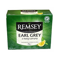 Польский чай в пакетиках с бергамотом и лимоном Ramsey Earl Grey(cytryny) 75шт.