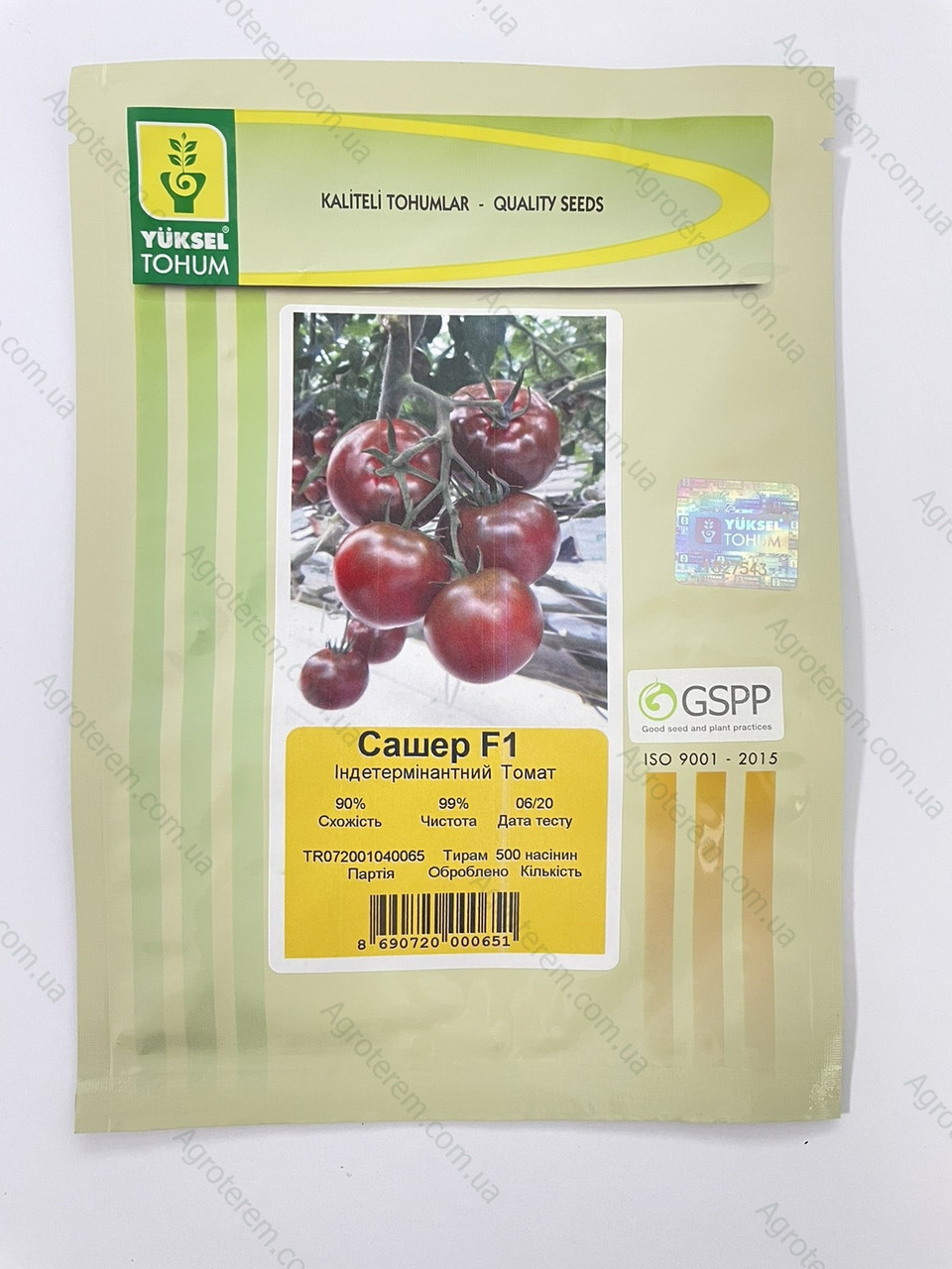 Насіння томату Сашер F1 (Sasher F1) 500 насінин, фото 1