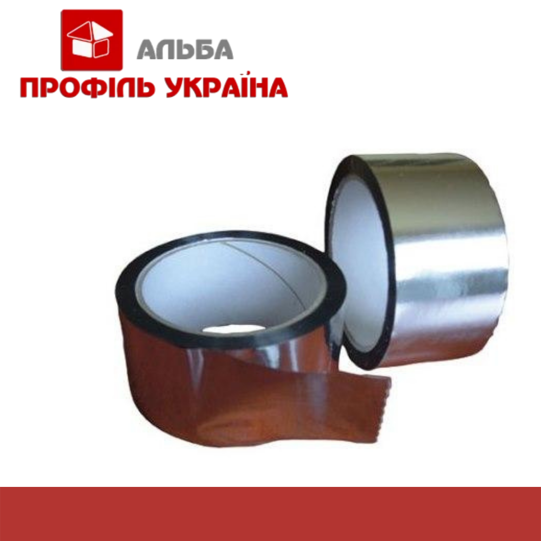 Скотч алюмінієвий фольгований 50мм Isoflex